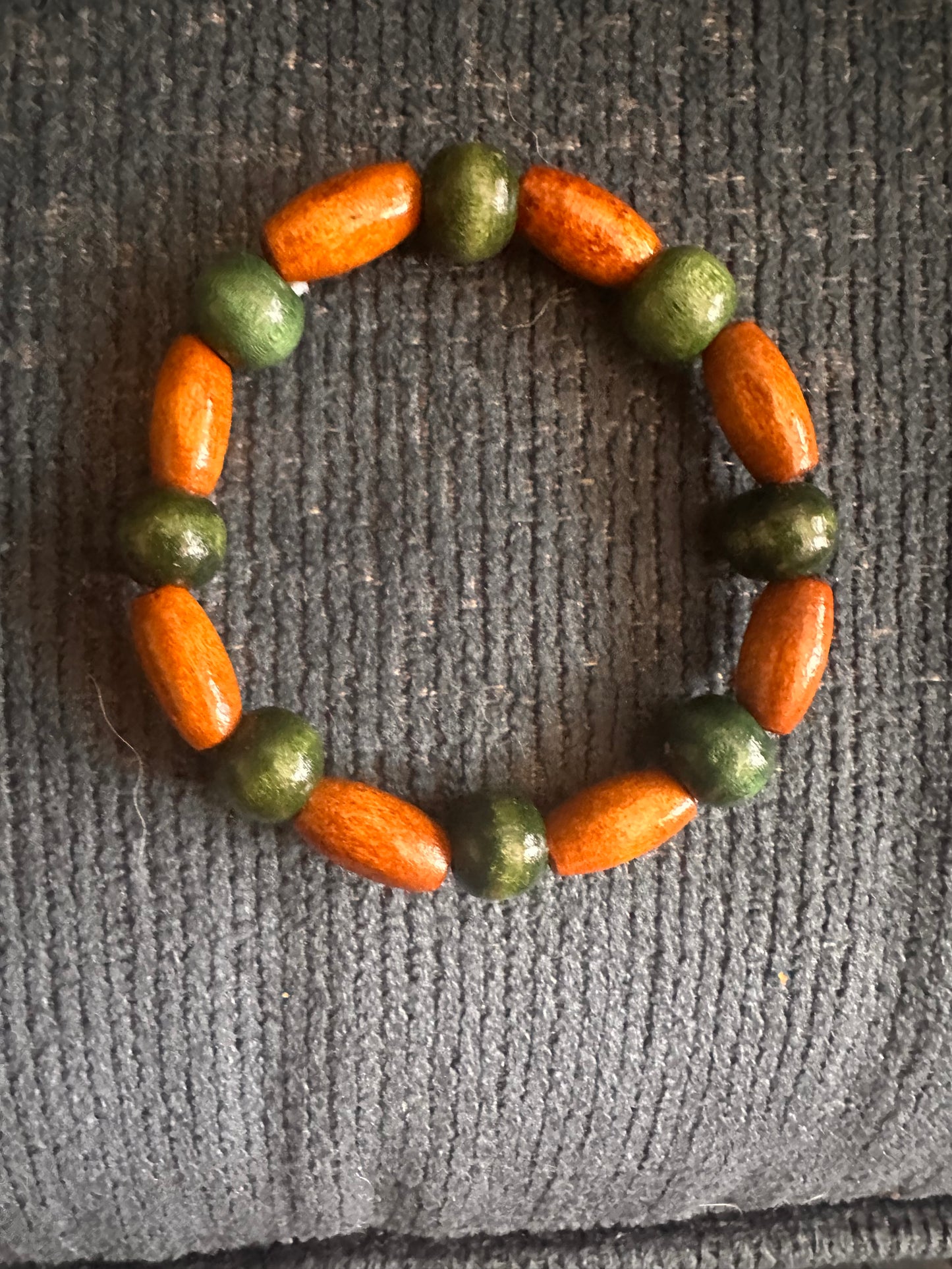 Hand Strung Beaded Stretch Bracelet