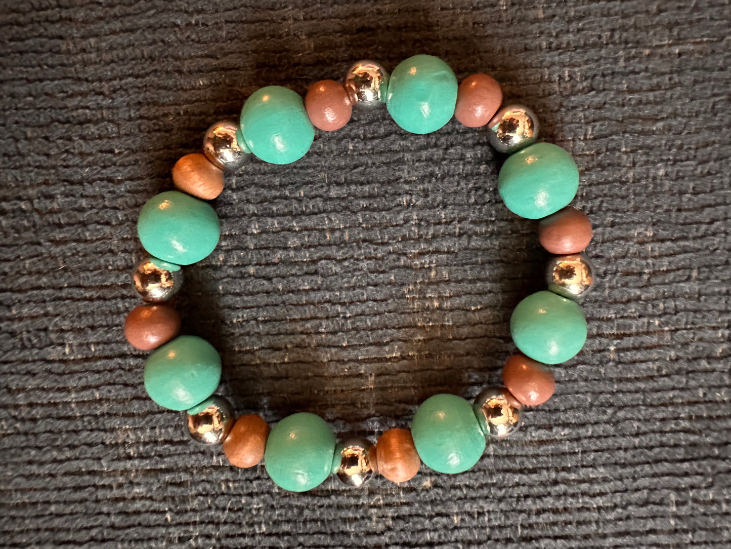 Hand Strung Beaded Bracelet