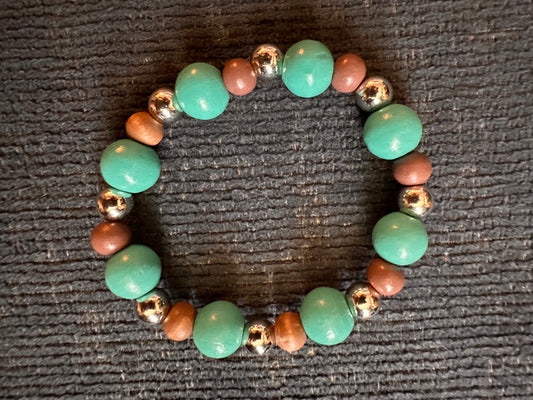 Hand Strung Beaded Bracelet