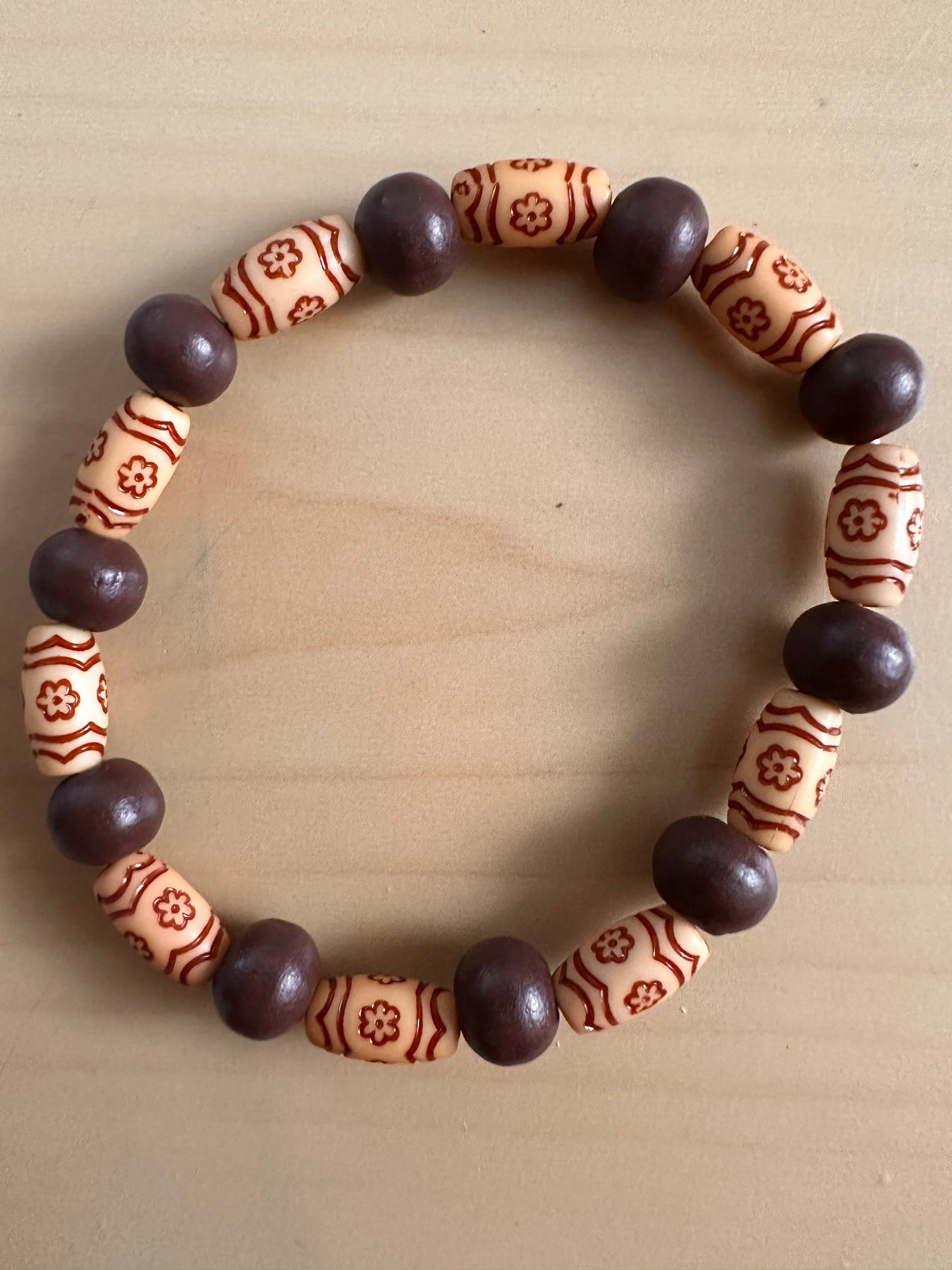 Hand Strung Beaded Bracelet