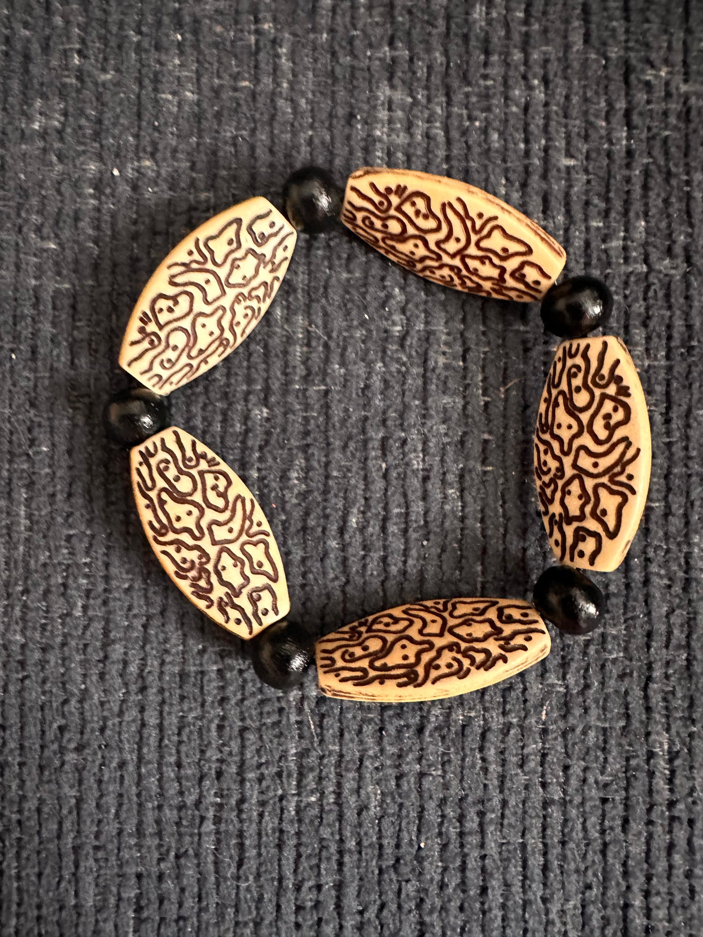 Hand Strung Beaded Bracelet