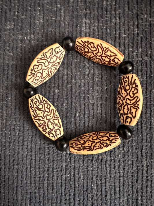 Hand Strung Beaded Bracelet