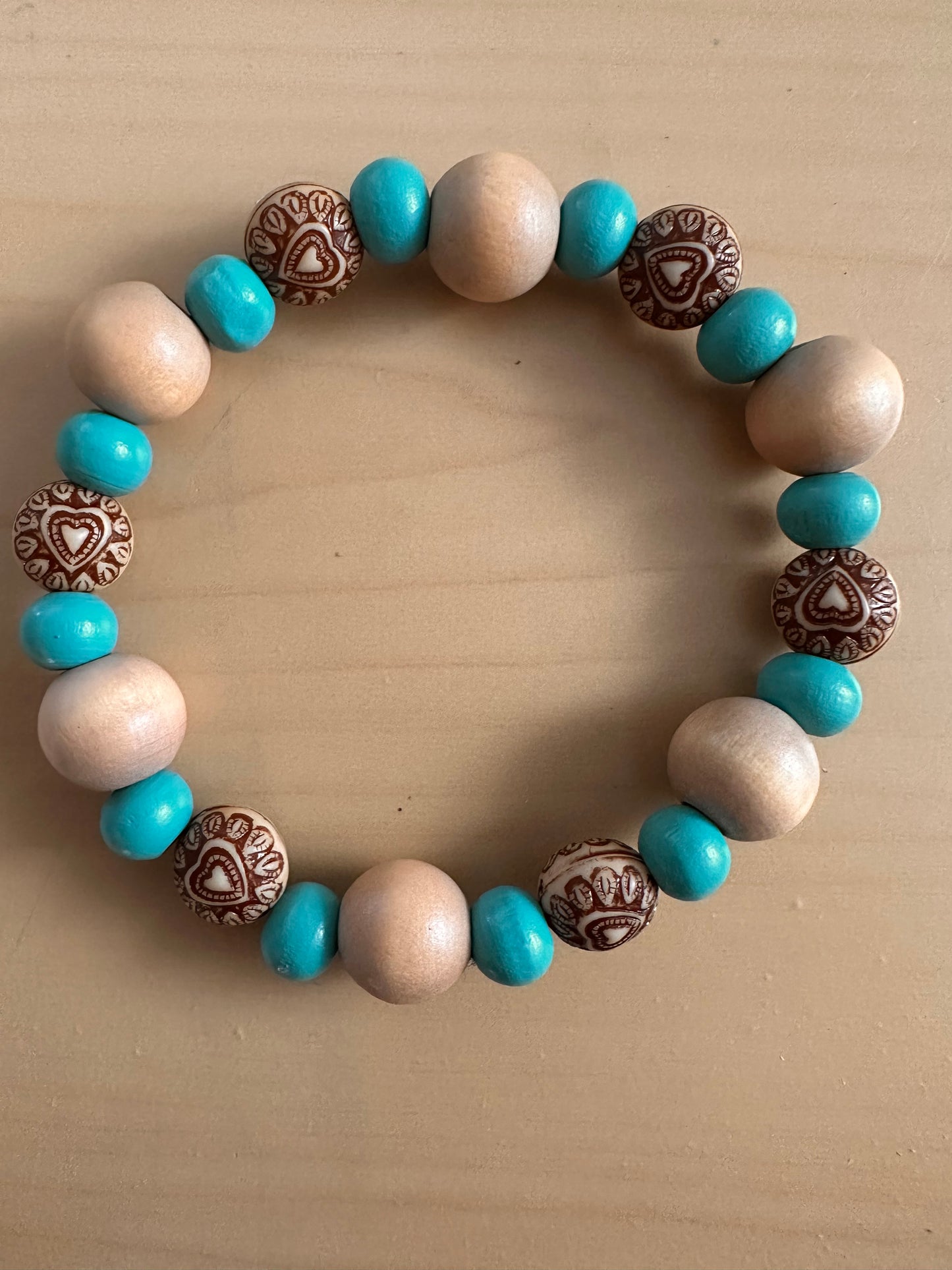 Hand Strung Beaded Bracelet