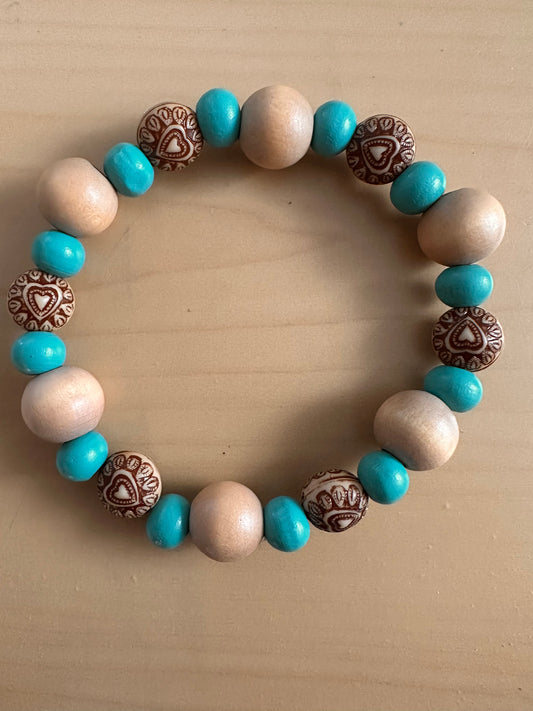 Hand Strung Beaded Bracelet