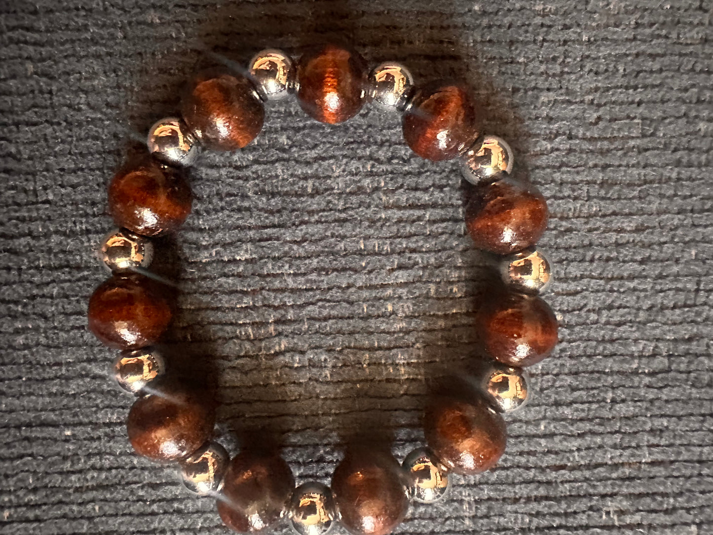 Hand Strung Beaded Bracelet